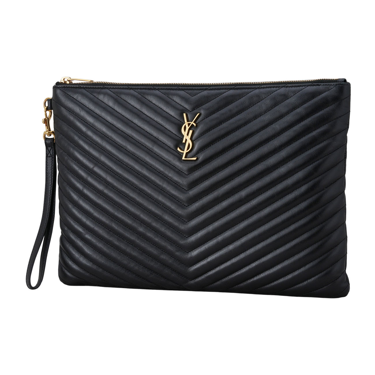 Yves Saint Laurent(USED)생로랑 쉐브론 클러치 미듐